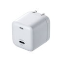 サンワサプライ/USB PD対応キューブ型AC充電器(PD20W)(ACA-PD89W)急速充電 SANWA SUPPLY