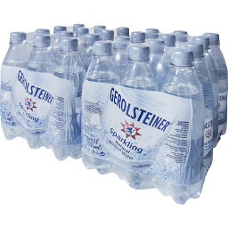 <strong>ゲロルシュタイナー</strong> <strong>500ml</strong>×<strong>24本</strong> <strong>送料無料</strong> 炭酸水 ミネラルウォーター スパークリング 炭酸 GEROLSTEINER 並行輸入品 【D】【代引き不可】