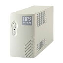 【送料無料】UPS小型無停電電源装置 【UPS-420D】【限定】【自動シャットダウンソフト＆通信ケーブル標準付属、長寿命バッテリ採用。（420VA）】 【TC】【サンワサプライ】