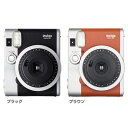 富士フィルムインスタントカメラ 「チェキ」インスタックス ミニ90 instax mini 90送料無料 チェキ インスタントカメラ 写真 フォト 富士フィルム ブラック・ブラウン【D】