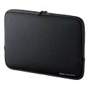 MacBook Air プロテクトスーツ 13.3インチ IN-MACA1301BKインナーケース クッションケース ノートPC 13インチ 保護 ブラック カバー シンプル スリーブケース サンワサプライ 【D】