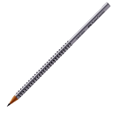 黒ドットの滑り止め加工が為された斬新な鉛筆　FABER-CASTELL　GRIP2001三角鉛筆　1ダース