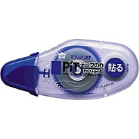 セール！通常定価より10%OFF！トンボ鉛筆 テープのり ピットテープU はるタイプ 6mm×10m PN-US 10個 【文房具ならワキ文具】