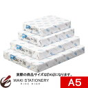ライオン事務器 PPC用紙 A5 500枚×10冊 スノーホワイト 79350