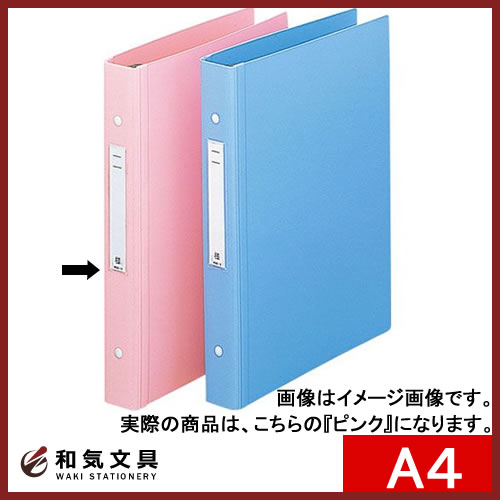 リヒトラブ メディカルサポートブック・スタンダード A4 2穴 S型 250枚収納 ピンク HB676-5 [HB-676] 【文房具ならワキ文具】【RCPmara1207】