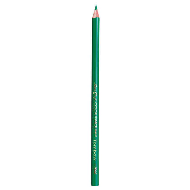 トンボ鉛筆 色鉛筆 1500 （色：緑) 1500-07 [1500] 【文房具ならワキ文具】