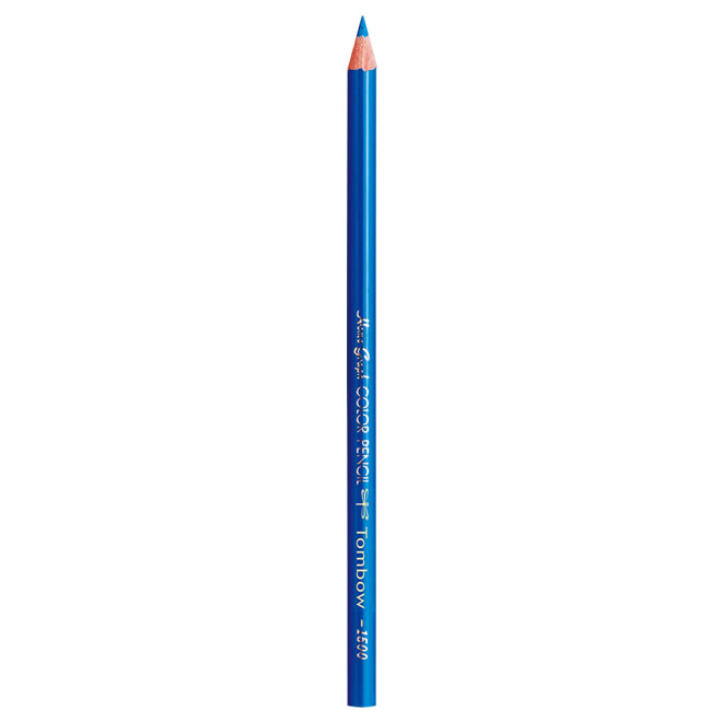 トンボ鉛筆 色鉛筆 1500 （色：青) 1500-15 [1500] 【文房具ならワキ文具】