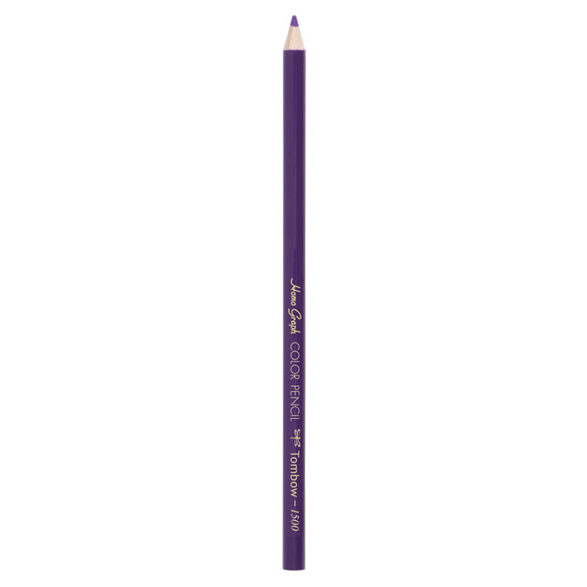 トンボ鉛筆 色鉛筆 1500 （色：すみれ色) 1500-19 [1500] 【文房具ならワキ文具】