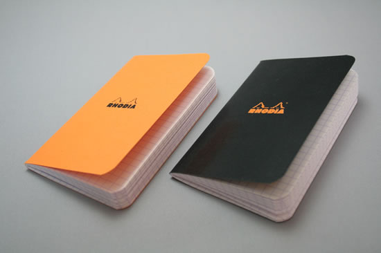 シンプルで使いやすいカジュアルなミニノートですロディア-RHODIA クラシックホッチキス留めノート