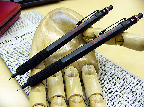 ロットリング ROTRING メカニカルペンシル500N【デザイン文具】 【文房具ならワキ文具】【ネーム入れ対象商品】