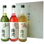 NU−30紀州梅酒ギフト3本セット 化粧箱入り紀州南高梅使用 中野梅酒 720ml×3本中野BC 【和歌山県産】【紀州梅酒3本セット】【セットS】【母の日】【果実酒】 3,240円