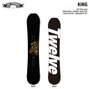 TWELVE 12snowboards KING directional camber 2018f