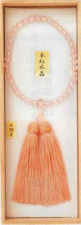 【仏具・珠数・数珠・念珠】 　紅水晶小玉 　　　　　　　　　　　品質本位の最高級品