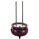 安心のお線香(ミニ) 茶LED/電池/仏具/安心/安全/子供/老人/火/使わない/電子/ライト/光