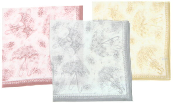 【日本製・シルク100％】横浜生まれの絹シルクスカーフ（パラソル）横浜シルクスカーフ・ネッカチーフ