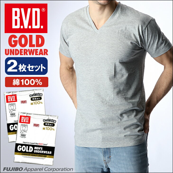  40OFF B.V.D.GOLD VlbNTVc 2Zbg LL BVD B.V.D.  100% V Y Ci[@ Ci[Vc    RrjΉi  gf924-2p