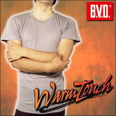 B.V.D. WARM TOUCH 吸湿発熱 クルーネックTシャツ　WARM BIZ/発熱・保温ソフトタッチ素材