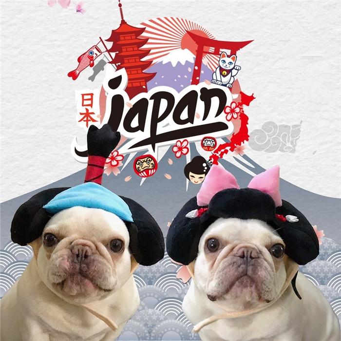 犬 着物 かつら 正月 ちょんまげ ハロウィン クリスマス イベント <strong>帽子</strong> ポメラニアン ミニチュアシュナウザー ヨークシャテリア ヨーキー <strong>シーズー</strong> マルチーズ フレンチブルドッグ キャバリア KM134G