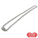 【BWL正規取扱販売店】ビルウォールレザー【送料無料/あす楽】LARGE BALL CHAIN (19in