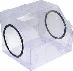 集塵機 集じん機 装置 小型 卓上 簡易 ボックス 研磨 切削 リューター マイクロモーター 彫金 木工エコノミー集塵ボックス