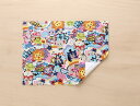 ランチョンマット名札(氏名票)つき縦30cm横40cm動物プリント738裏地なしの額縁仕立て
