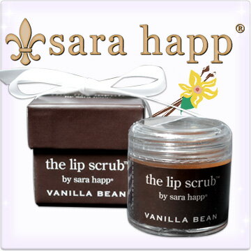 SARAHAPP[サラハップ] ザリップスクラブバニラビーン(THE LIP SCRUB VanillaBean) 30g[5,250円以上で送料無料][リップクリーム/リップケア][口紅　グロス][ローラおすすめ][5,250円以上で送料無料]【49%OFF】【楽天新発売】【楽天最安値に挑戦中】【即納】【激安】サラハップリップスクラブ