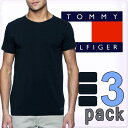 TOMMY HILFIGER g~[qtBK[Y 3pbN Xgb` N[lbNTVc ubN 3Zbg(Men's 3Pack Crew Neck T-shirts BLACK)[gbvX A_[EFA   ubNCi[ eB[Vc][3Zbg 3pbN][1U61522865990]傫TCY