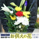 敬老の日 6セット(12本束)お盆 お供え花 仏壇花 命日 法事 枕花 お墓 お正月 12束セット