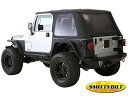1997-2006y ジープ ラングラー(TJ) Smittybilt製 ソフトトップ(幌)キット(フレームレス/ブラックダイアモンド)