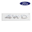 2011y- フォード エクスプローラー 純正リアゲートエンブレム 4WD