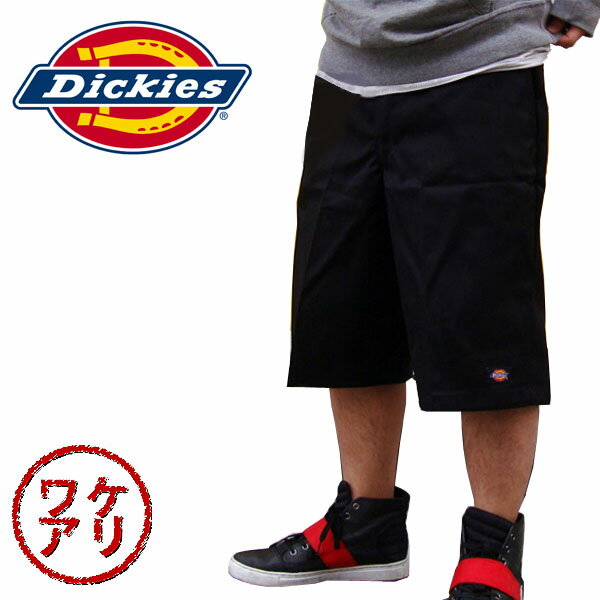 【ワケアリ】アウトレット【Dickies】ディッキーズワークパンツLoose Fit Multi-Use Pocket Work Shorts　#42283 短パン <strong>ハーフパンツ</strong>　アメカジ　半ズボン　チノパン　バンズ　横山　健スタイル