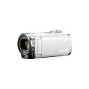 【4/9~16最大4000円OFFクーポン & 4/10限定全品ポイント3倍】【中古】JVCケンウッドビデオカメラ EVERIO 内蔵メモリー8GB ホワイト GZ-E333-W