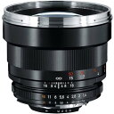 カールツァイス Carl Zeiss PLANAR T*1.4/85mm ブラック ZF.2 ニコンCPU内蔵マウント対応 PLANART1.4/85BKZF2