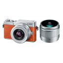 Panasonic LUMIX GF9 ダブルレンズキット オレンジ (DC-GF9W-D) ミラーレス一眼カメラ
