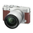 FUJIFILM フジフイルム ミラーレス一眼カメラ X-A3 レンズキット ブラウン