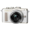 OLYMPUS オリンパス ミラーレス一眼カメラ PEN E-PL8 14-42mm EZ レンズキット ホワイト