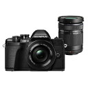 【10月25日24時間限定!Wエントリー&楽天カード決済でポイント最大13倍!】OLYMPUS オリンパス ミラーレス一眼カメラ OM-D E-M10 MarkIII EZダブルズームキット ブラック
