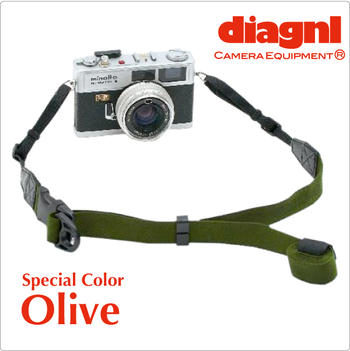 ＜公式＞数量完全限定！！オフィシャル特注カラー/diagnl(ダイアグナル）/Ninja Camera Strap(ニンジャカメラストラップ）25mm olive