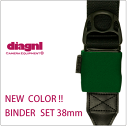 ＜公式＞新色をセットでお得に！/diagnl(ダイアグナル）/Ninja Camera Strap(ニンジャカメラストラップ）38mm Strap & Binder Forest Green{一眼レフ}{カメラストラップ}