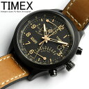 タイメックス TIMEX 腕時計 メンズ クロノグラフ インテリジェント レーシング フライバック T2N700 ミリタリー キャメル×ブラック 革ベルト レザー クロノ うでどけい MEN'S ウォッチタイメックス TIMEX 腕時計 メンズ クロノグラフ T2N700 ミリタリー キャメル×ブラック 革ベルト レザー クロノ うでどけい MEN'S ウォッチ