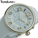 【送料無料】【テンデンス】【Tendence】 腕時計 ユニセックス 男女兼用 メンズ レディース TG765002 ライトブルー ラバー 5気圧防水 MEN'S Ladies うでどけい ウォッチ