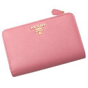 プラダ 財布 レディース PRADA 1ML225 SAFFIANO METAL PETALO ピンク