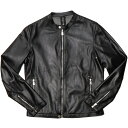 Delan/ディラン【国内正規品】ラムレザーシングルライダース【GIULIANO】
