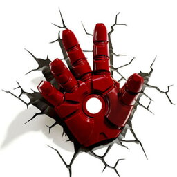アイアンマン Iron Man 3 3D Deco Light Hand アイアンマン3 3Dデコライト ハンド 手 フィギュア アベンジャーズ ウォールライト LED 照明 壁ライト 立体 アメコミ