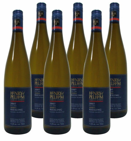 Henry of Palham Riesling Reserve　Off-Dry 750ml　（白）6本セット　送料・代引き手数料無料知る人ぞ知る！ヘンリーオブペルハムのリースリングオフドライ750ml（白）6本セット　送料・代引き手数料無料　カナダワイン