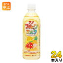 サンガリア アノ フルーツ&ミルク 500ml ペットボトル 24本入〔SANGARIA アノフルーツミルク フルーツ・ミルク フルーツオレ フルーツ・オレ ミックスジュース 乳性飲料〕