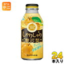 ポッカサッポロ しゃりしゃり贅沢梨 400g ボトル缶 24...