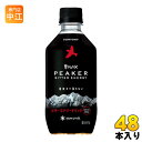 サントリー 南アルプス PEAKER ビターエナジー 375ml ペットボトル 24本入×2 まとめ買い〔炭酸飲料 エナジードリンク ピーカー エナジー〕