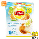 キーコーヒー リプトン フレーバーティー シトラスシャイン 12杯分×36個入