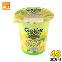 和歌山産業 ジュレココ ダブルキウイ&ナタデココ 155gカップ 48本 (24本入×2 まとめ買い) 〔デザート〕